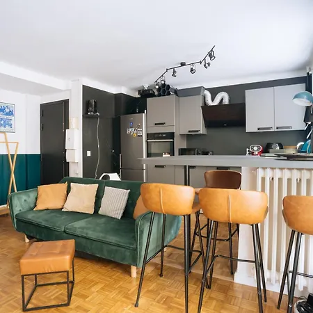 Cosy 1bd Apart With Balcony For 4 Apartamento Paris