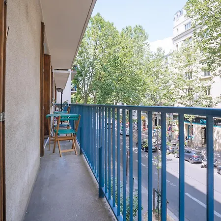 Cosy 1bd Apart With Balcony For 4 Paris